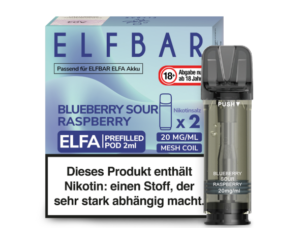 ELFA Pods | Blueberry Sour Raspberry