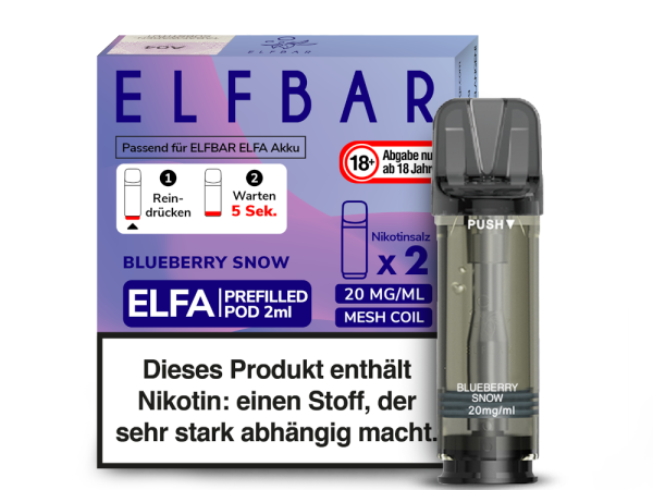 ELFA Pods | Blueberry Snow