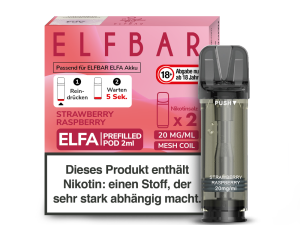 ELFA Pods | Strawberry Raspberry