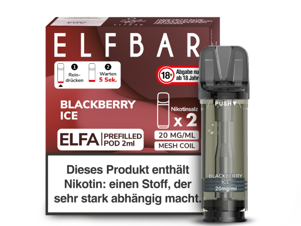 ELFA Pods | Blackberry Ice