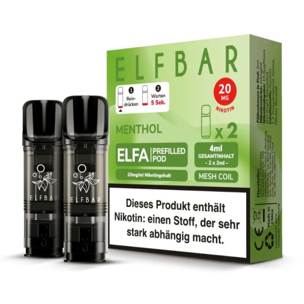 ELFA Pods | Menthol